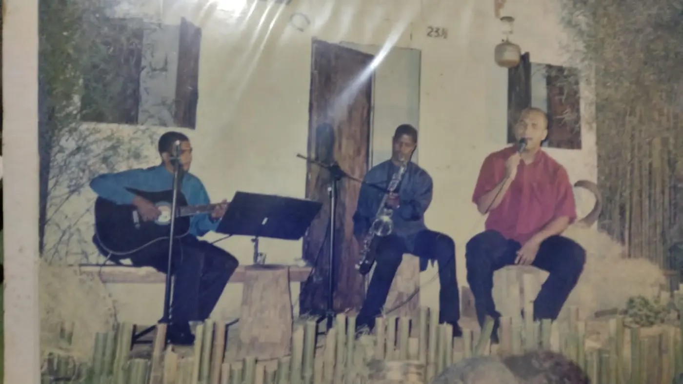 Formação antiga do Três no Som